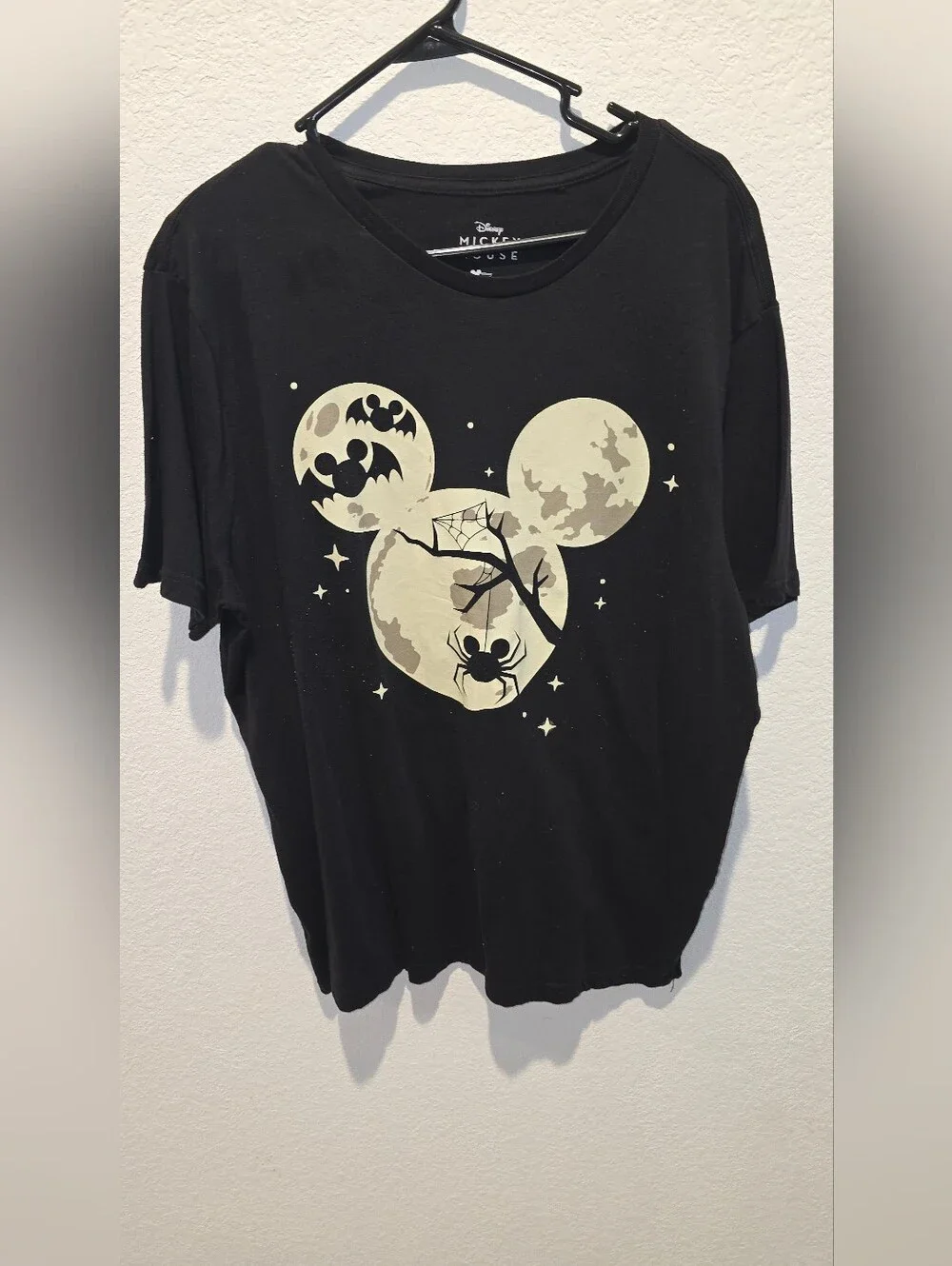 Disney's Mickey Mouse Men's Halloween Mickey Head Graphic Tee XL - Picture 3 of 6
